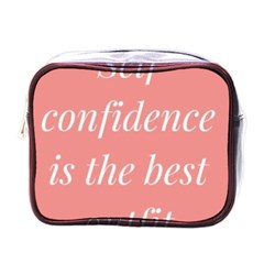 Self Confidence  Mini Toiletries Bag (one Side) by Abigailbarryart
