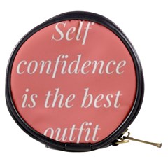 Self Confidence  Mini Makeup Bag by Abigailbarryart