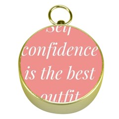 Self Confidence  Gold Compasses by Abigailbarryart