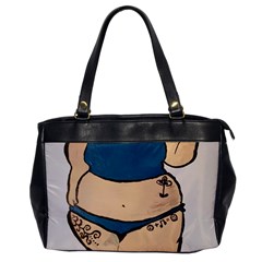 Sassy Oversize Office Handbag by Abigailbarryart