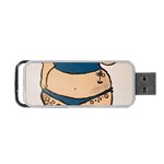 Sexy N Sassy Portable USB Flash (Two Sides) Front