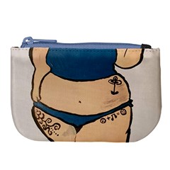 Sexy N Sassy Large Coin Purse by Abigailbarryart