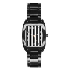 Classic Stainless Steel Barrel Watch by scharamo