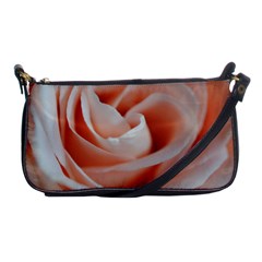 Soft Pink Rose Close Up Shoulder Clutch Bag by bloomingvinedesign