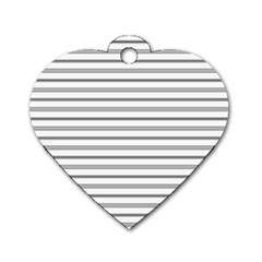 Casual Dog Tag Heart (two Sides)