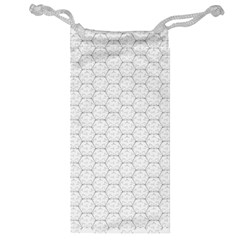 Hexagon Geometric Shape Jewelry Bag by Bajindul