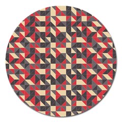 Pattern Textiles Magnet 5  (round)