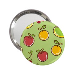 Seamless Healthy Fruit 2 25  Handbag Mirrors by HermanTelo