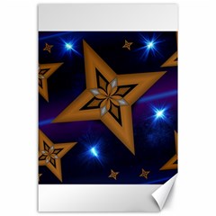 Star Background Canvas 24  X 36  by HermanTelo