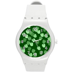 Paprika Round Plastic Sport Watch (m)