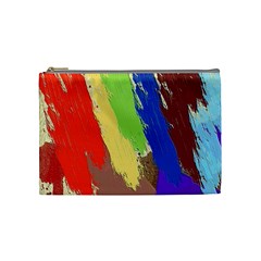 Abstract Painting Cosmetic Bag (medium)