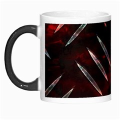 Background Red Metal Morph Mugs