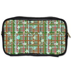 Textile Fabric Toiletries Bag (two Sides) by HermanTelo