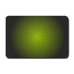 Hexagon Background Line Small Doormat  by HermanTelo