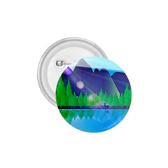 Forest Landscape Pine Trees Forest 1 75  Buttons by Pakrebo