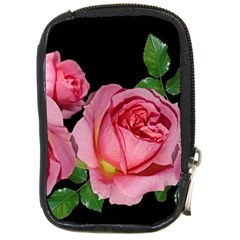 Roses Flowers Arrangement Garden Compact Camera Leather Case by Pakrebo