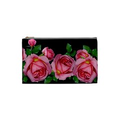 Roses Flowers Arrangement Garden Cosmetic Bag (small) by Pakrebo