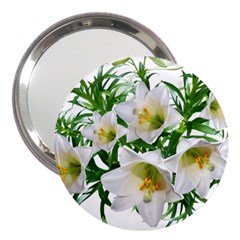 Lilies Flowers Perfume Arrangement 3  Handbag Mirrors by Pakrebo