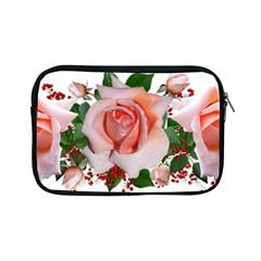 Roses Flowers Berries Arrangement Apple Ipad Mini Zipper Cases by Pakrebo