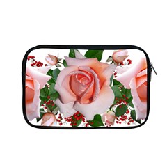 Roses Flowers Berries Arrangement Apple Macbook Pro 13  Zipper Case by Pakrebo