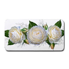 Flowers Roses White Fragrant Medium Bar Mats