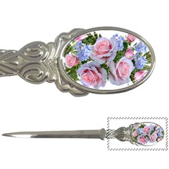 Roses Plumbago Flowers Fragrant Letter Opener by Pakrebo