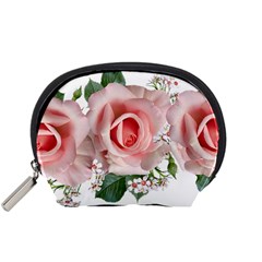 Roses Flowers Wax Flowers Accessory Pouch (small) by Pakrebo