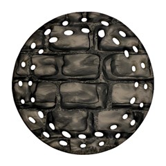 Stone Patch Sidewalk Ornament (round Filigree) by HermanTelo