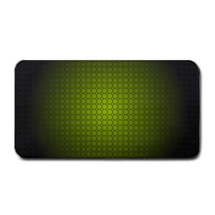 Hexagon Background Circle Medium Bar Mats by HermanTelo