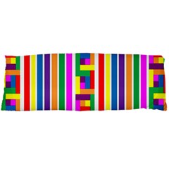 Rainbow Geometric Spectrum Body Pillow Case Dakimakura (Two Sides)