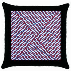 Abstract Chaos Confusion Throw Pillow Case (black) by Alisyart