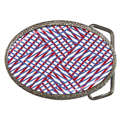 Abstract Chaos Confusion Belt Buckles