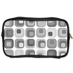 Zappwaits   Retro Toiletries Bag (two Sides) by zappwaits