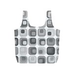 Zappwaits   Retro Full Print Recycle Bag (S) Back