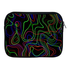 Neon Waves                                 Apple Ipad 2/3/4 Protective Soft Case by LalyLauraFLM