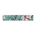 Vintage Floral Pattern Flano Scarf (Mini) Front