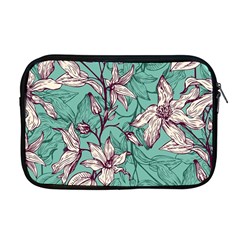 Vintage Floral Pattern Apple Macbook Pro 17  Zipper Case by Sobalvarro