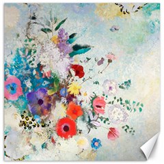 Floral Bouquet Canvas 16  X 16  by Sobalvarro