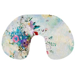 Floral Bouquet Travel Neck Pillow by Sobalvarro