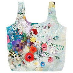 Floral Bouquet Full Print Recycle Bag (xl) by Sobalvarro