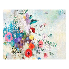 Floral Bouquet Double Sided Flano Blanket (large)  by Sobalvarro