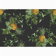 Pineapples Pattern Canvas 12  X 18  by Sobalvarro