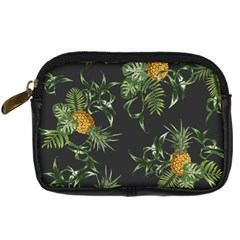 Pineapples Pattern Digital Camera Leather Case by Sobalvarro