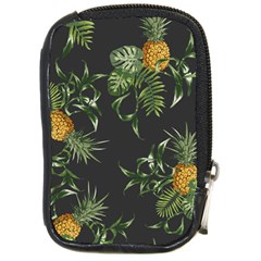 Pineapples Pattern Compact Camera Leather Case by Sobalvarro