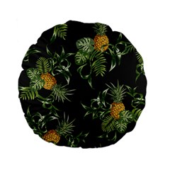 Pineapples Pattern Standard 15  Premium Flano Round Cushions