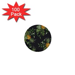 Pineapples Pattern 1  Mini Buttons (100 Pack)  by Sobalvarro