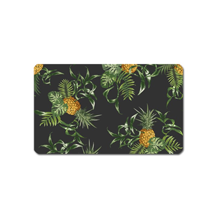 Pineapples pattern Magnet (Name Card)