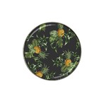 Pineapples pattern Hat Clip Ball Marker (4 pack) Front