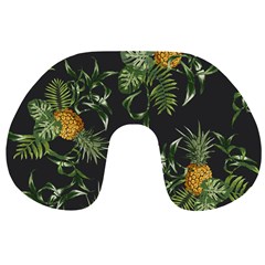 Pineapples Pattern Travel Neck Pillow by Sobalvarro