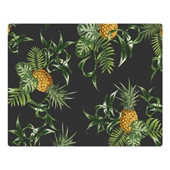 Pineapples Pattern Double Sided Flano Blanket (large)  by Sobalvarro